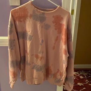 Cotton On tie-dye crewneck sweatshirt